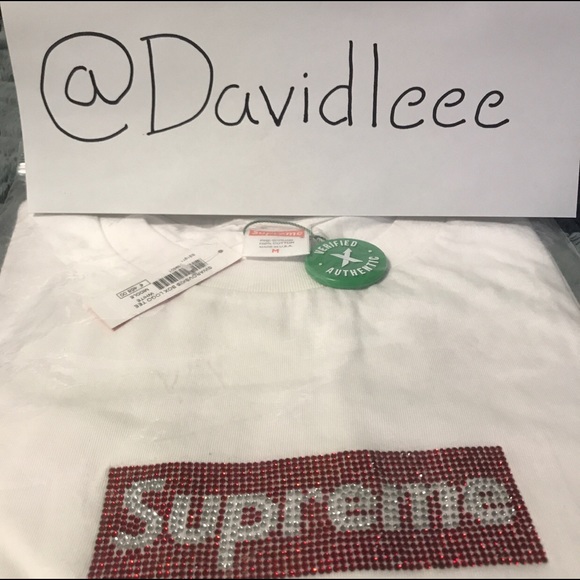 Supreme x Swarovski tee - Picture 3 of 5